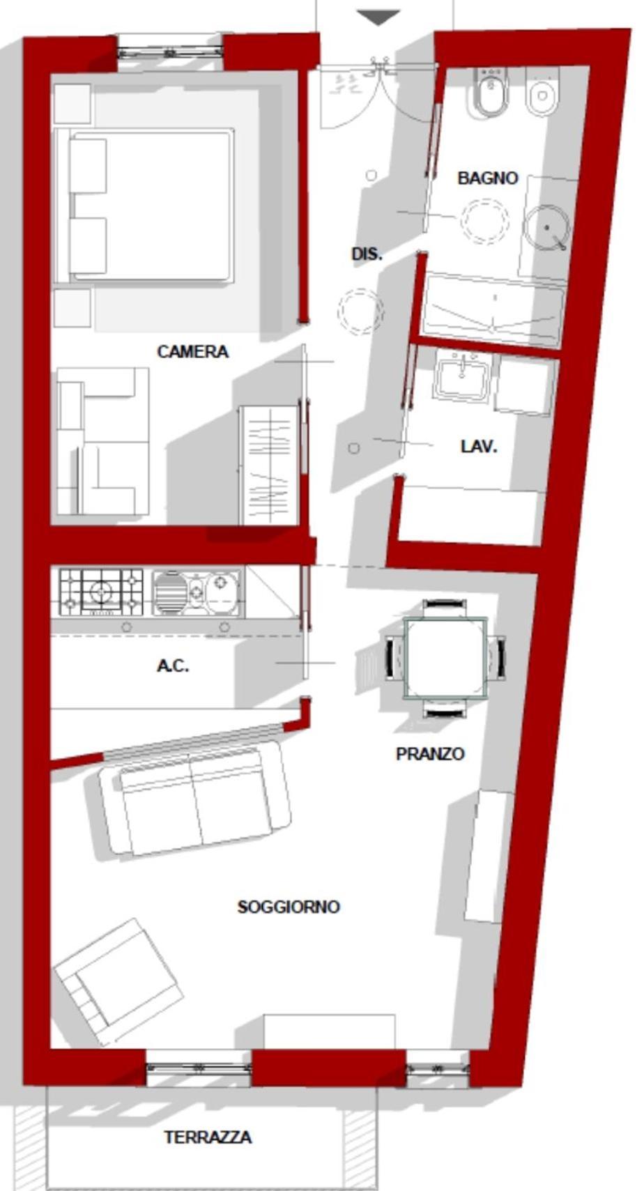 La Casa Al Mare Apartman Porto Santo Stefano  Kültér fotó